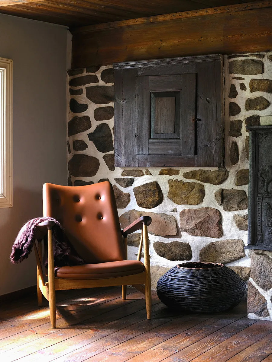 Kettelhut Chair, Elegance leather af Finn Juhl