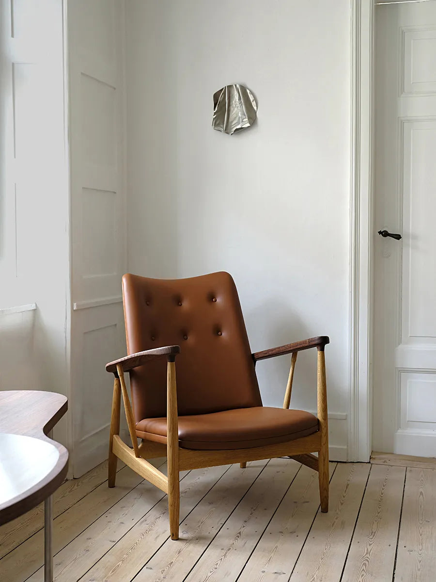 Kettelhut Chair, Elegance leather af Finn Juhl