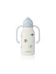 Kimmie Water Bottle 250 ml, aviator/ecru fra Liewood