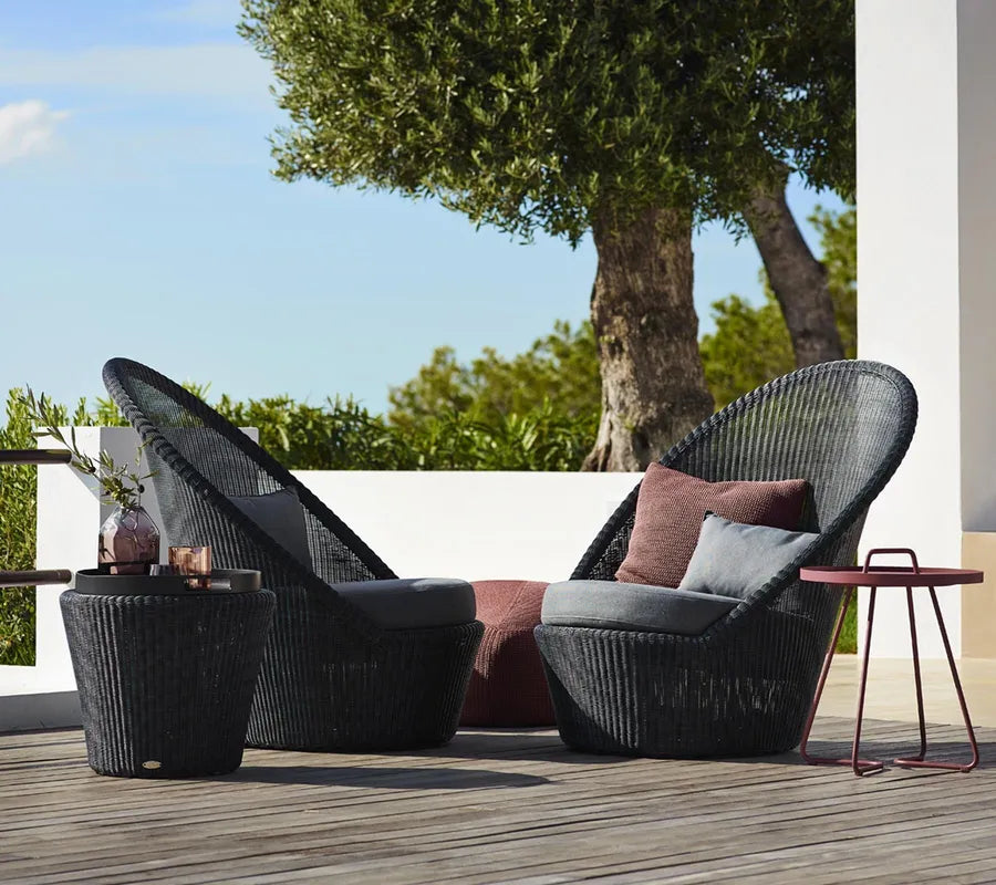Kingston Solstol med hjul fra Cane-line - 3 - Jacobsen Plus