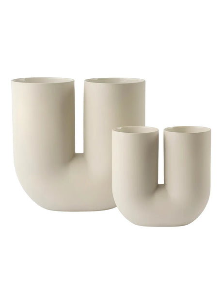 Kink Vase H 39 cm, sand fra Muuto - 5 - Jacobsen Plus