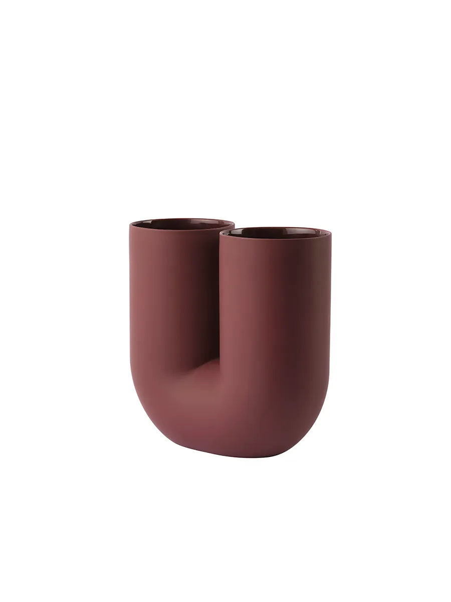 Kink Vase, deep red fra Muuto - 4 - Jacobsen Plus