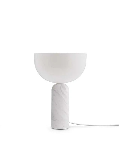 Kizu Bordlampe Small, White Marble fra New Works - 4 - Jacobsen Plus