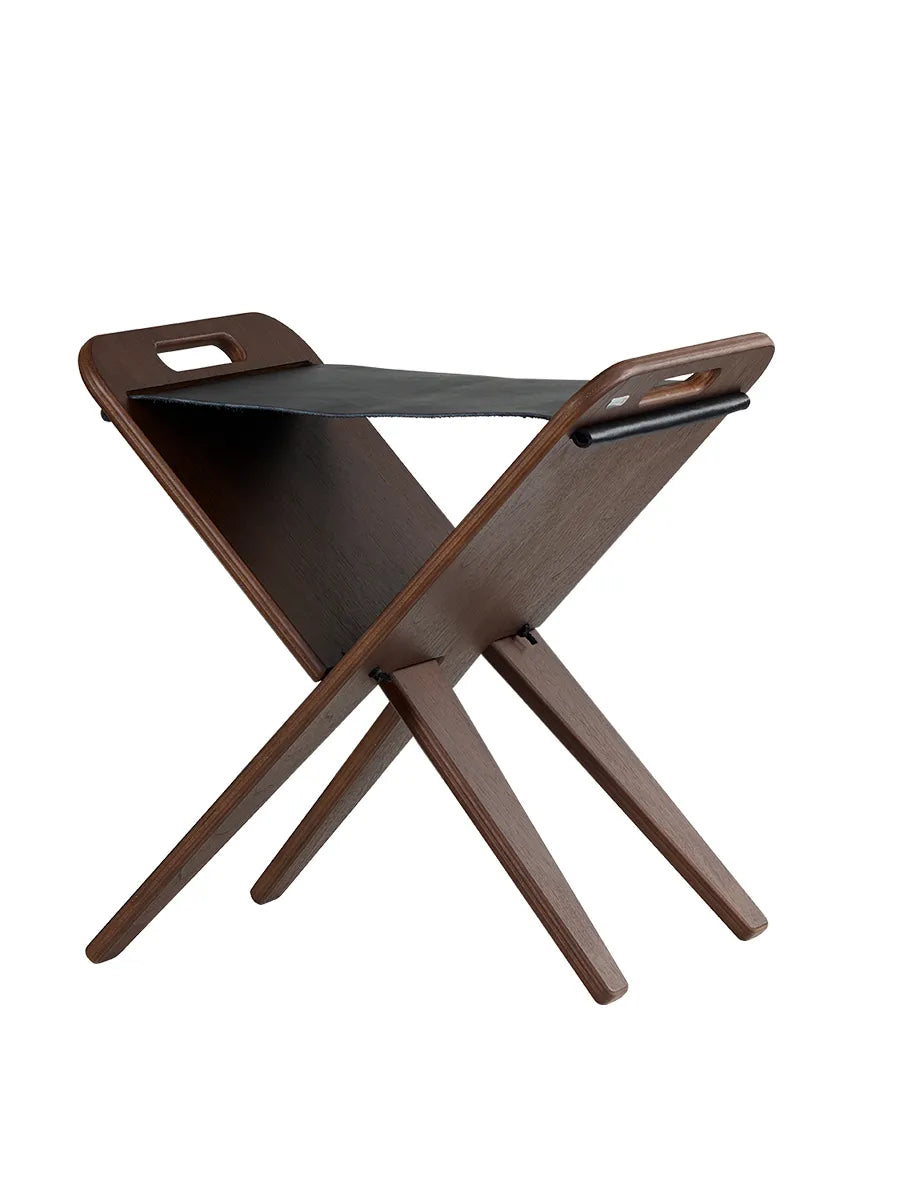 Klaburet m. Sæde i Kernelæder fra Piet Hein