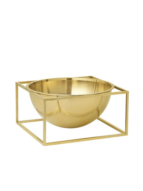 Kubus Bowl Centerpiece Large, guldbelagt fra Audo Copenhagen - 1 - Jacobsen Plus