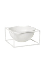 Kubus Bowl Centerpiece Large, hvid fra Audo Copenhagen - 1 - Jacobsen Plus