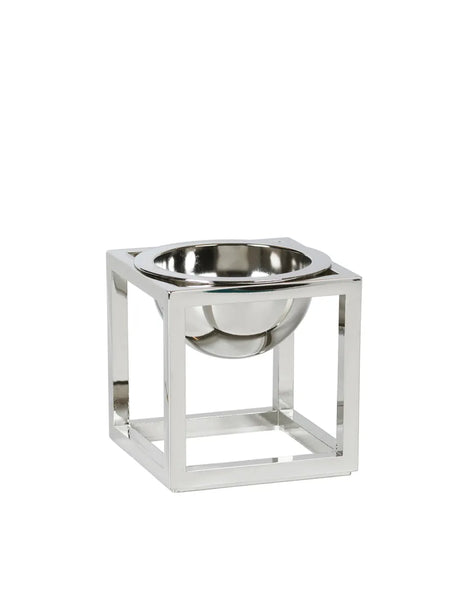 Kubus Bowl Mini nikkel fra Audo Copenhagen - 1 - Jacobsen Plus