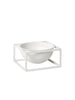 Kubus Bowl Centerpiece Small, hvid fra Audo Copenhagen