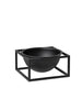 Kubus Bowl Centerpiece Small, sort fra Audo Copenhagen