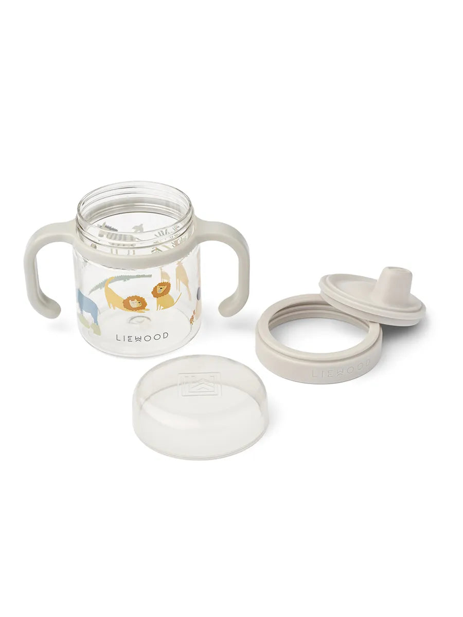 Kylo Tritan Sippy Cup 280 ml, all together/sandy fra Liewood - 2 - Jacobsen Plus