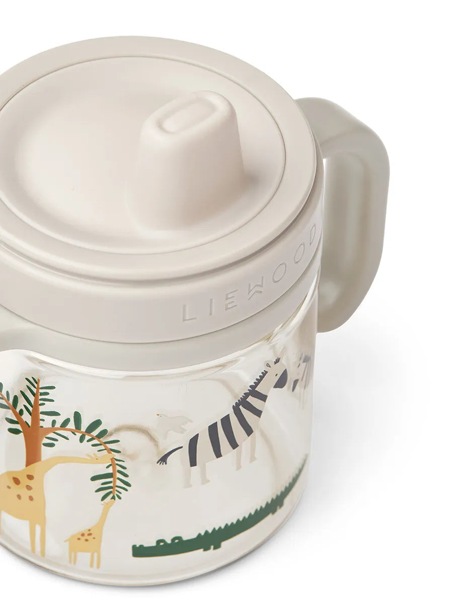 Kylo Tritan Sippy Cup 280 ml, all together/sandy fra Liewood - 3 - Jacobsen Plus