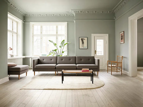 L42 Firhøj Sofa 3-Personers, beige fra FDB Møbler - 4 - Jacobsen Plus