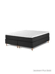 Jacobsen Plus Beds – Kontinental Lux seng, Antracit