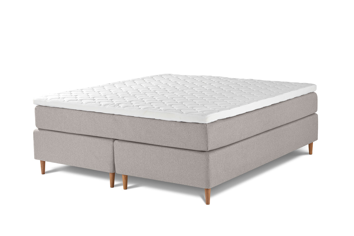 Jacobsen Plus Beds – Kontinental seng, Sand - 180 x 200 cm / Medium-medium - Jacobsen Plus