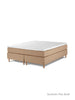 Jacobsen Plus Beds – Kontinental Lux seng, Sand