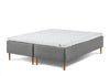 Jacobsen Plus Beds – Classic Box seng, Grå