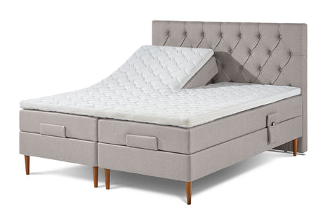 Jacobsen Plus Beds – Elevationsseng, Sand - 180 x 200 cm / Medium-medium - Jacobsen Plus