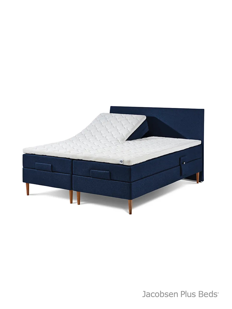 Jacobsen Plus Beds – Sengegavl Curve, Blå