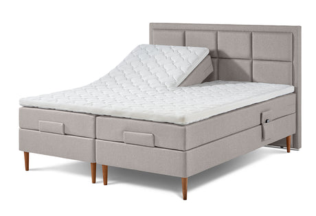 Jacobsen Plus Beds – Elevationsseng, Sand - 180 x 200 cm / Medium-medium - Jacobsen Plus