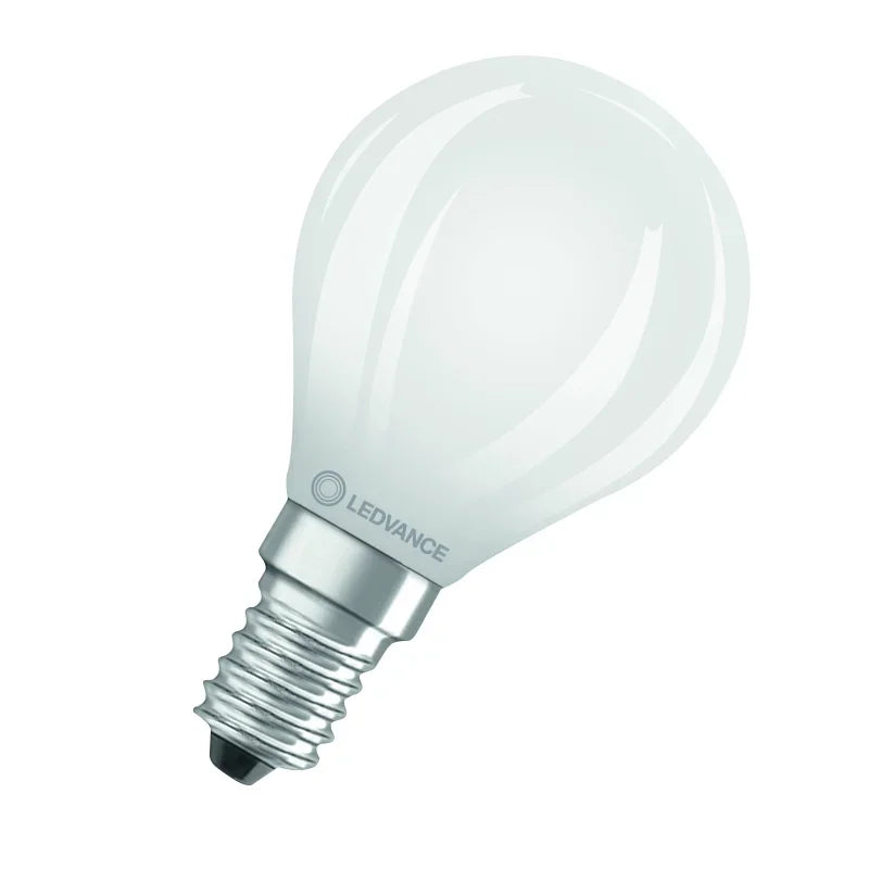 LED E14 4W Krone 470 lm 2700K MAT DB pære fra Duralamp - 1 - Jacobsen Plus