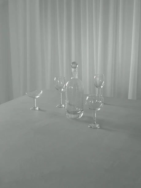 Bubble Glass Wine, plain top fra Louise Roe - 5 - Jacobsen Plus
