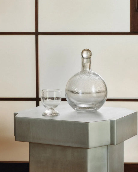 Bubble Glass Carafe Round fra Louise Roe - 2 - Jacobsen Plus
