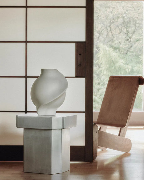 Funki Stool 02 fra Louise Roe - Brushed aluminium - Jacobsen Plus