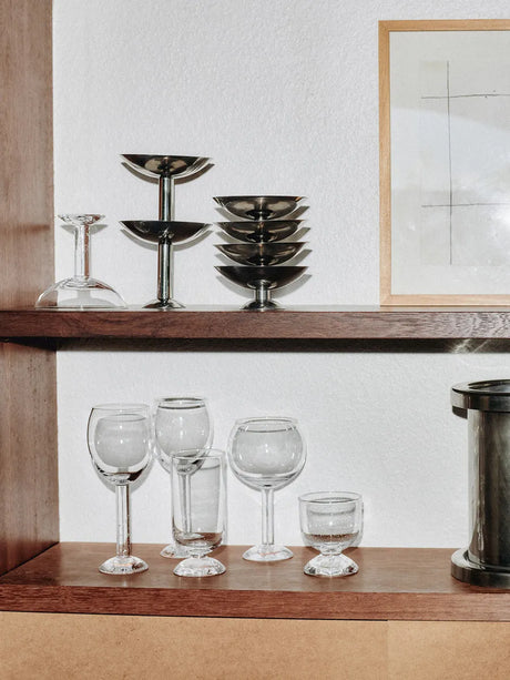 Bubble Glass Wine, plain top fra Louise Roe - 2 - Jacobsen Plus