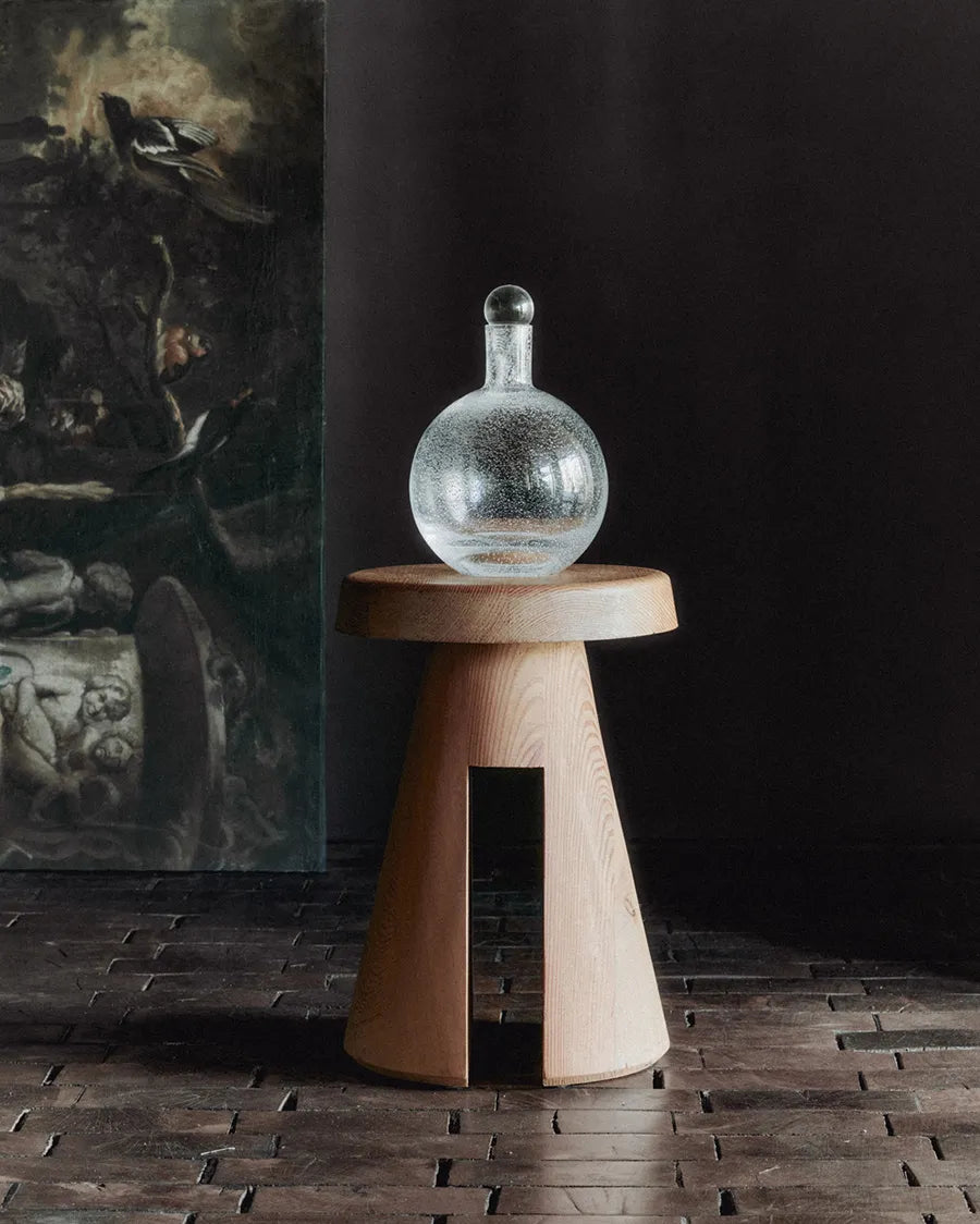 Bubble Glass Carafe Round fra Louise Roe - 3 - Jacobsen Plus