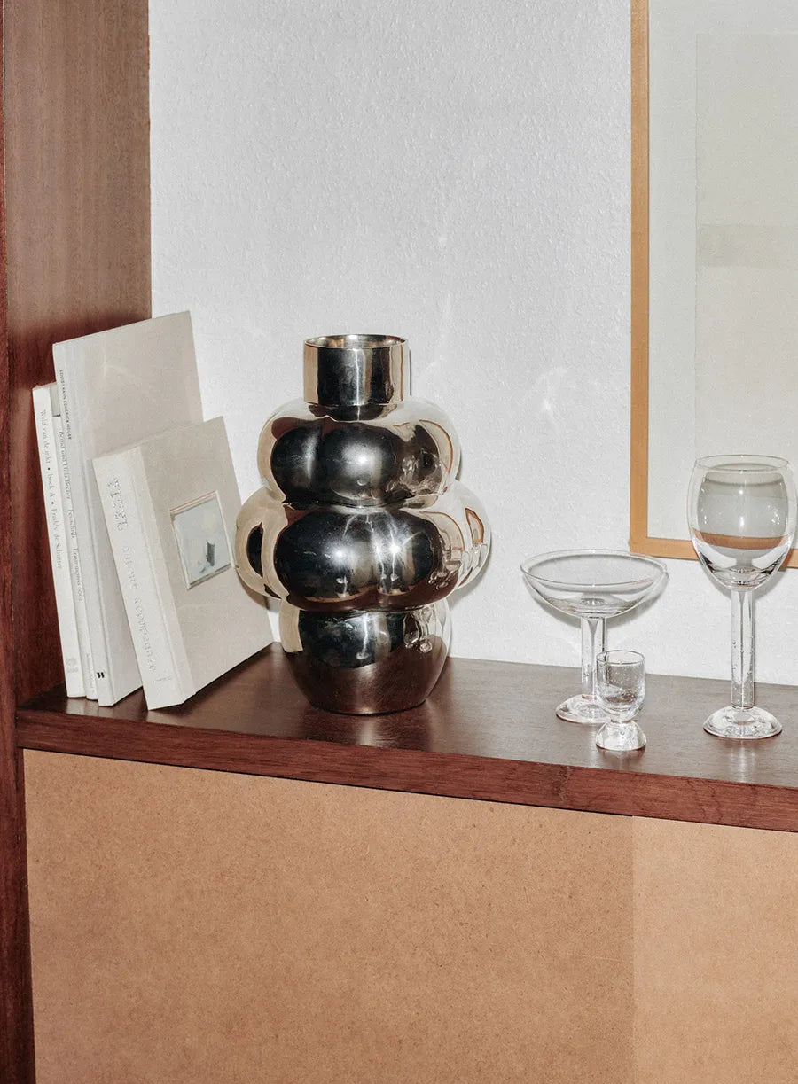 Bubble Glass Champagne Coupe, plain top fra Louise Roe - 4 - Jacobsen Plus