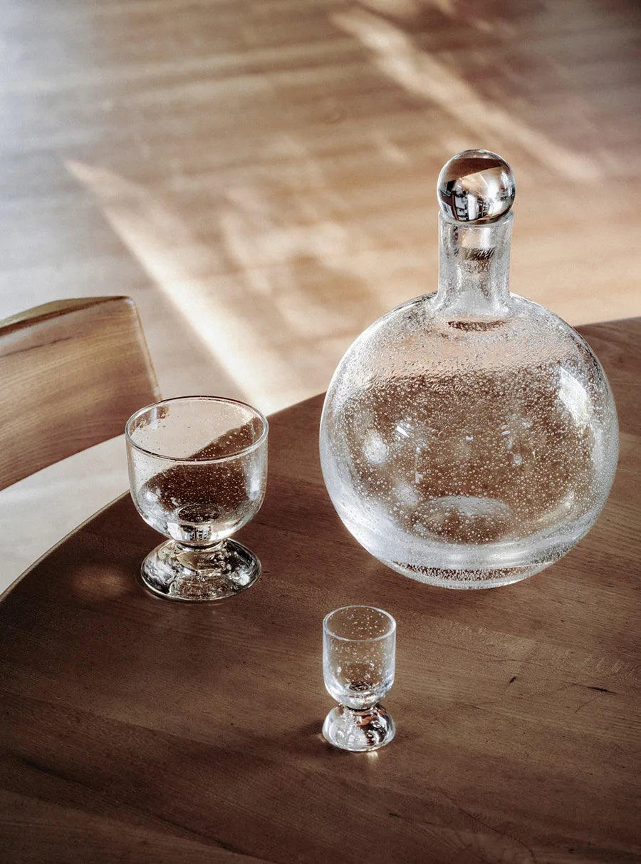 Bubble Glass Carafe Round fra Louise Roe - 6 - Jacobsen Plus