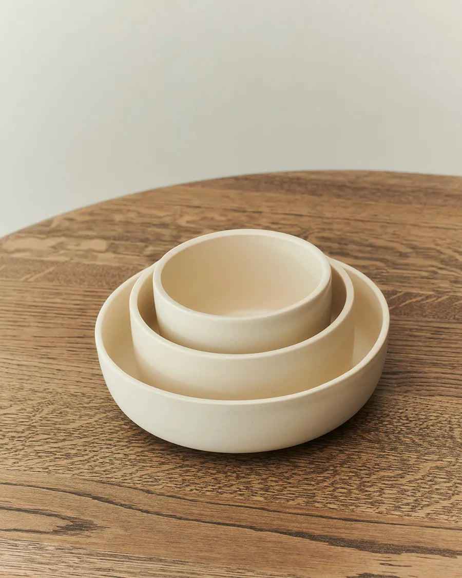 Pisu 12 Bowl, vanilla white fra Louise Roe - 3 - Jacobsen Plus