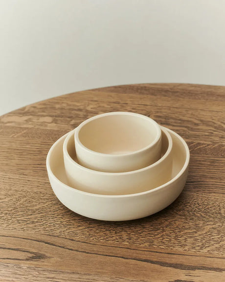 Pisu 12 Bowl, vanilla white fra Louise Roe - 3 - Jacobsen Plus