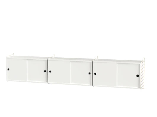 Reol, Living room D fra String - Hvid - beige - Jacobsen Plus