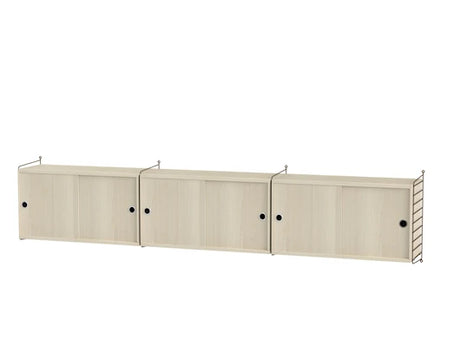 Reol, Living room D fra String - Brun - ask - Jacobsen Plus