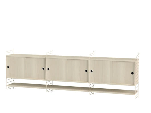 Reol, Living room E fra String - Beige - ask - Jacobsen Plus