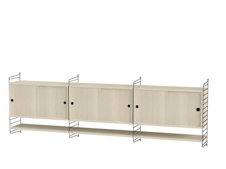 Reol, Living room E fra String - Sort - ask - Jacobsen Plus