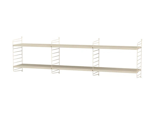 Reol, Living room O fra String - Beige - ask - Jacobsen Plus