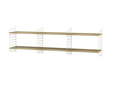 Reol, Living room O fra String - Beige - eg - Jacobsen Plus