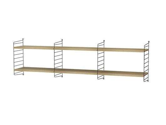 Reol, Living room O fra String - Sort - eg - Jacobsen Plus