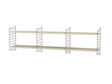 Reol, Living room O fra String - Brun - ask - Jacobsen Plus