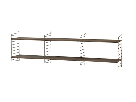 Reol, Living room O fra String - Brun - valnød - Jacobsen Plus