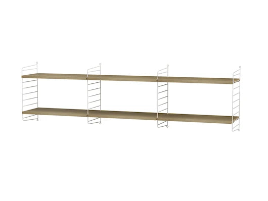 Reol, Living room O fra String - Hvid - eg - Jacobsen Plus