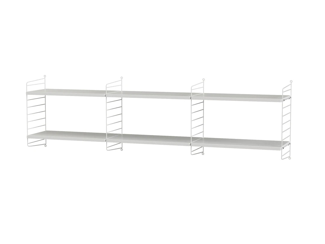 Reol, Living room O fra String - Hvid - hvid - Jacobsen Plus