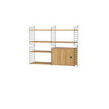 Reol, Living room R fra String - Sort - eg - Jacobsen Plus