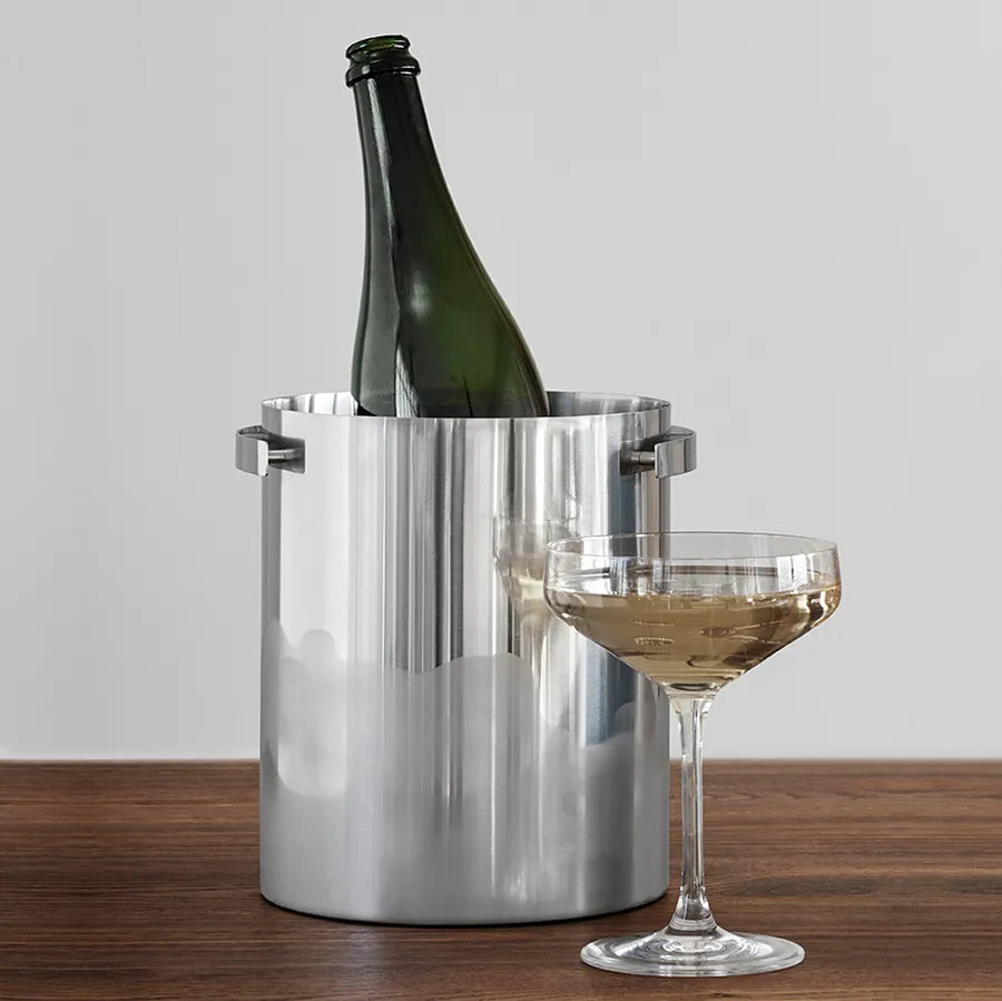 Arne Jacobsen Champagne køler fra Stelton - 2 - Jacobsen Plus