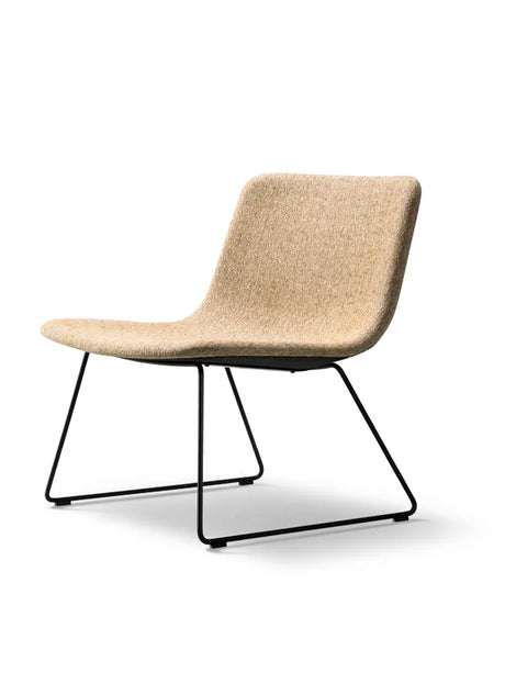 Pato Loungestol fra Fredericia Furniture - Krom stel / Stofgruppe 0 - Jacobsen Plus