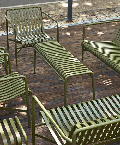 Palissade Bench, olive fra Hay - 5 - Jacobsen Plus
