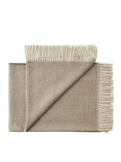 La Paz Plaid, walnut brown fra Silkeborg Uldspinderi - 1 - Jacobsen Plus