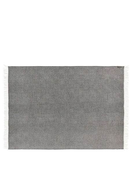La Paz Plaid, dark grey fra Silkeborg Uldspinderi - 4 - Jacobsen Plus